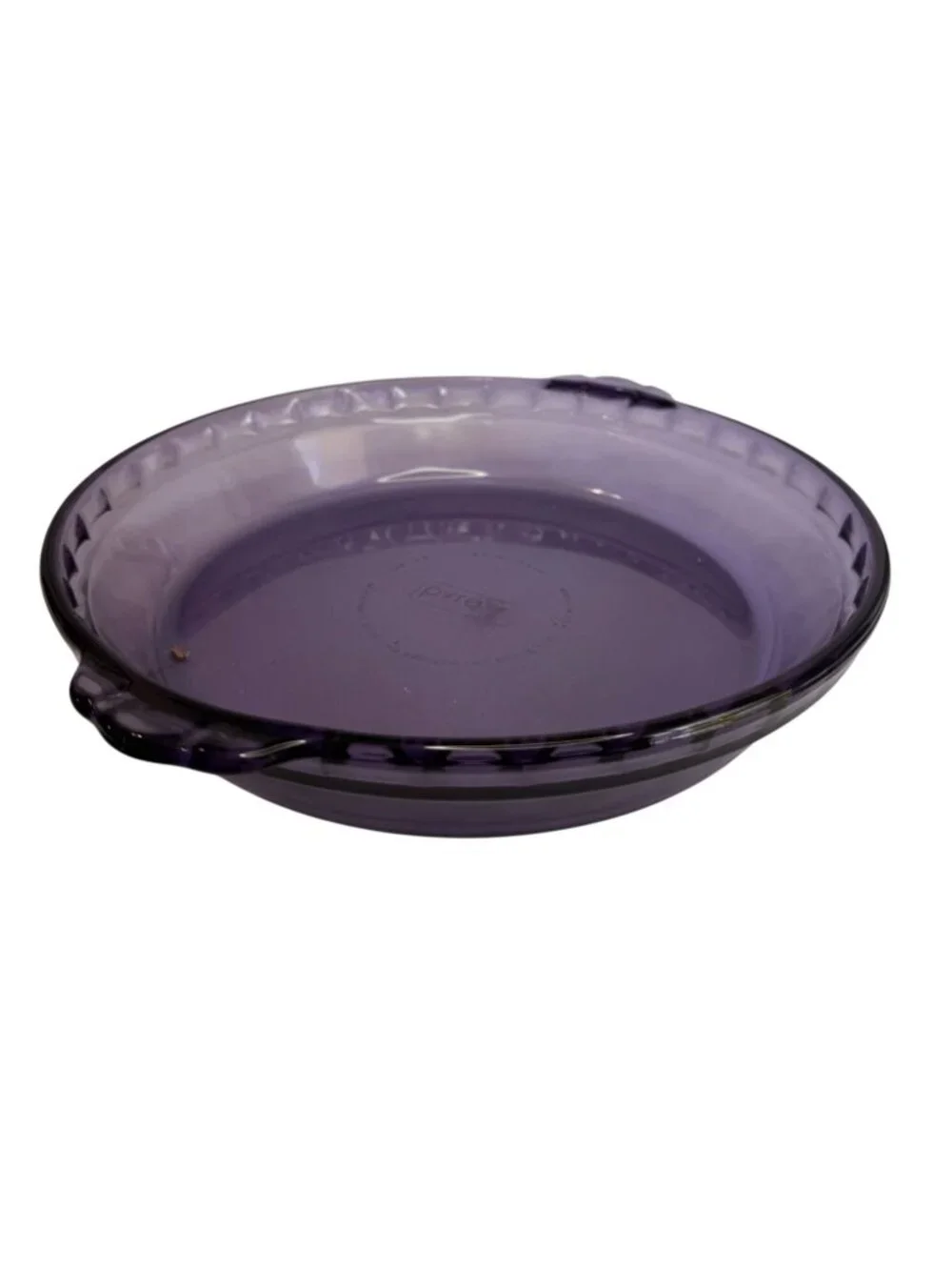 Vintage Pyrex Amethyst Purple #229 Flavor Saver Pie Plate 10